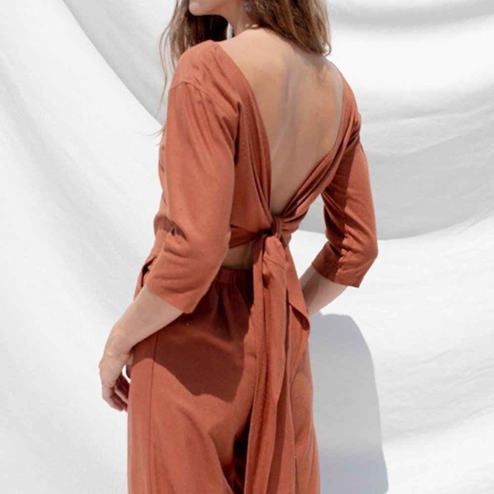 Ozma Atelier Jumpsuit - Sienna, Large